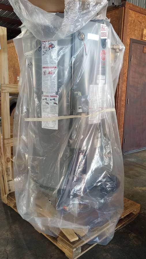 100 gal Rheem commercial water heater 2