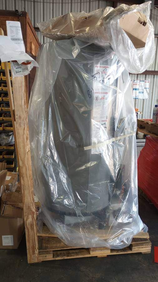 100 gal Rheem commercial water heater 3