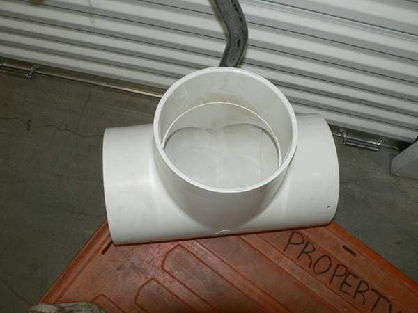 8" Schedule 40 PVC Tee - Socket x Socket x Socket (401-080) 2