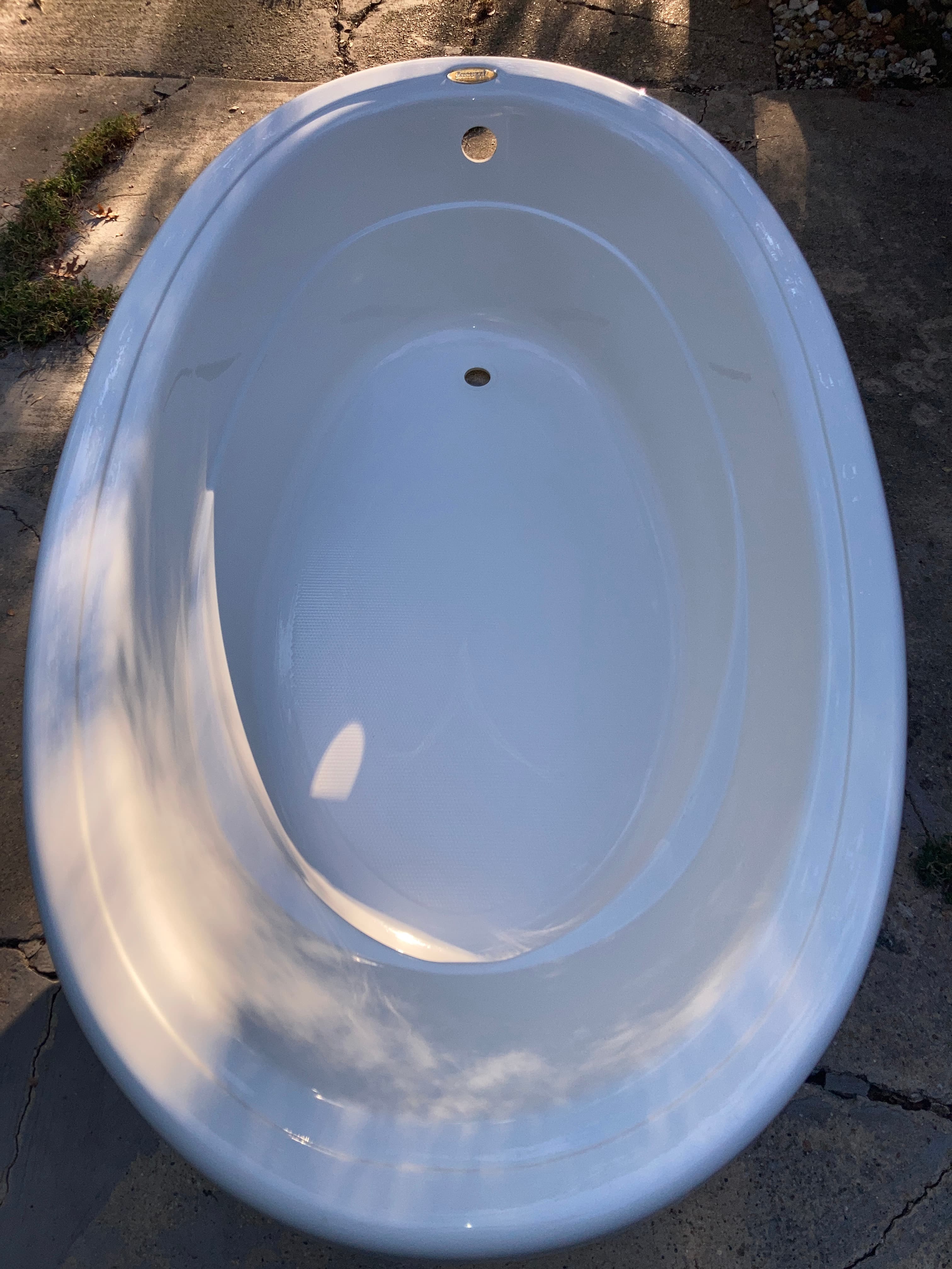 Jacuzzi Signature 71" Drop-In Soaking Bathtub with Universal Drain - $600 3