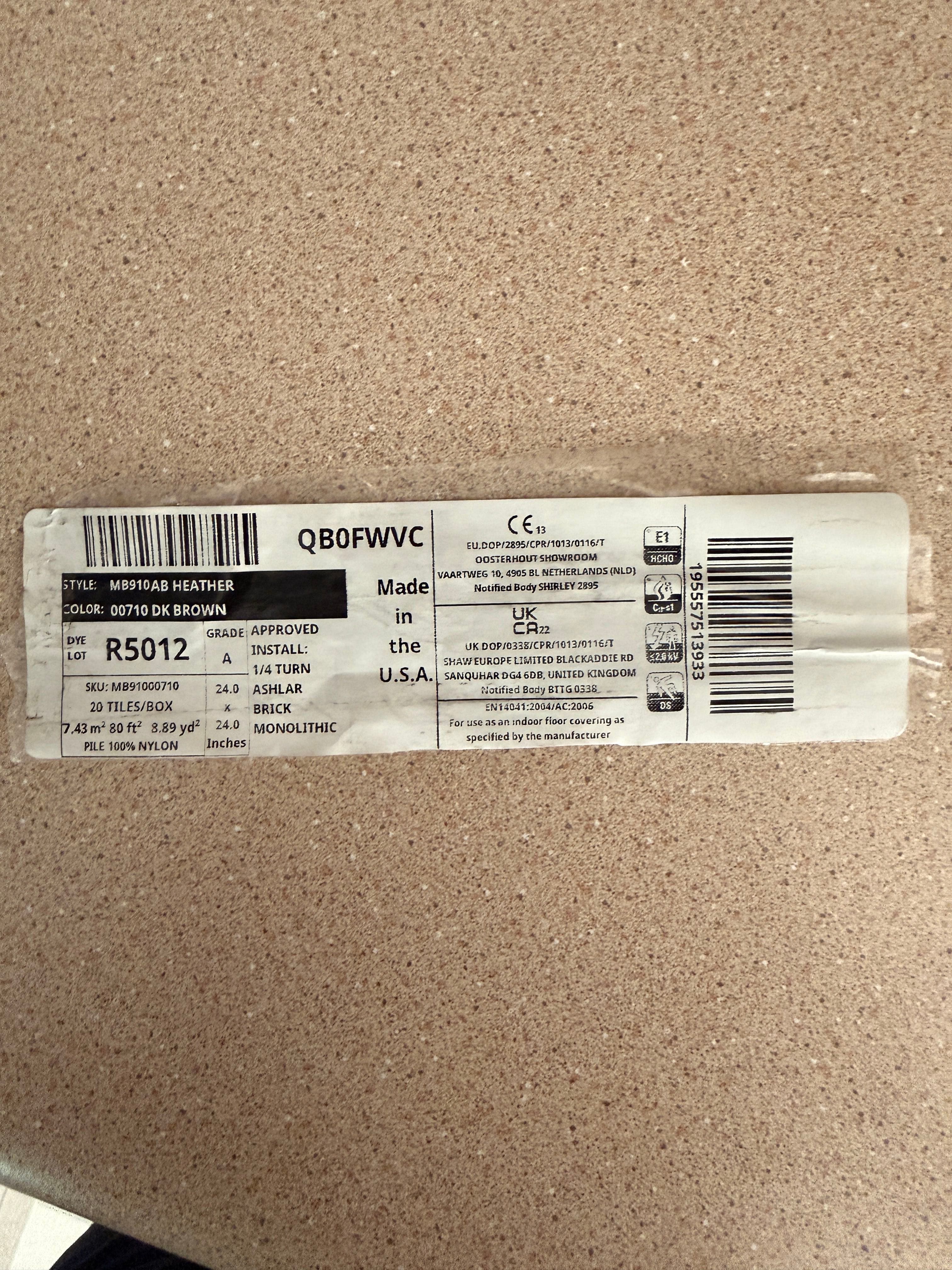 Shaw Glue Down Carpet Tile 2