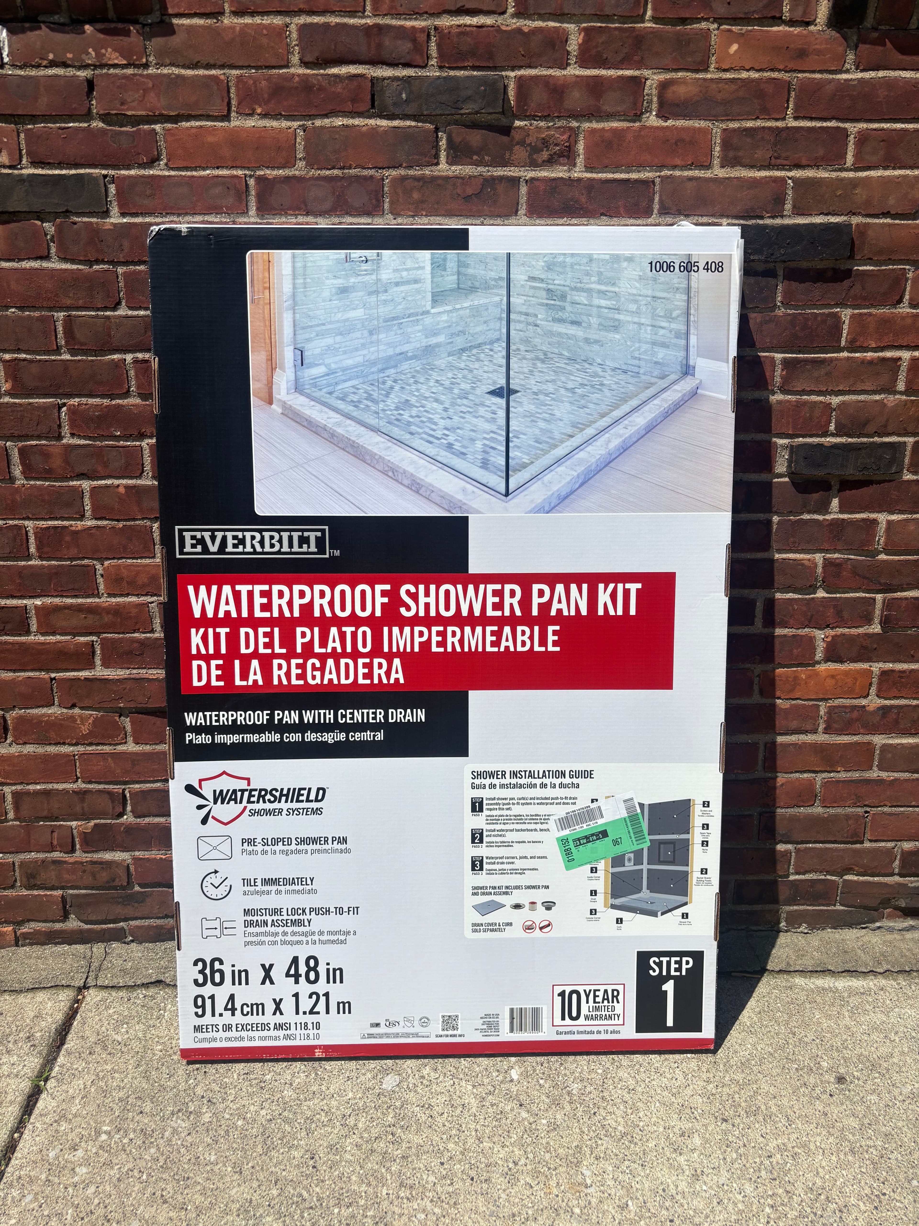 Shower base/pan 36x48 in  - New - Detroit | OFFLOADIT Marketplace