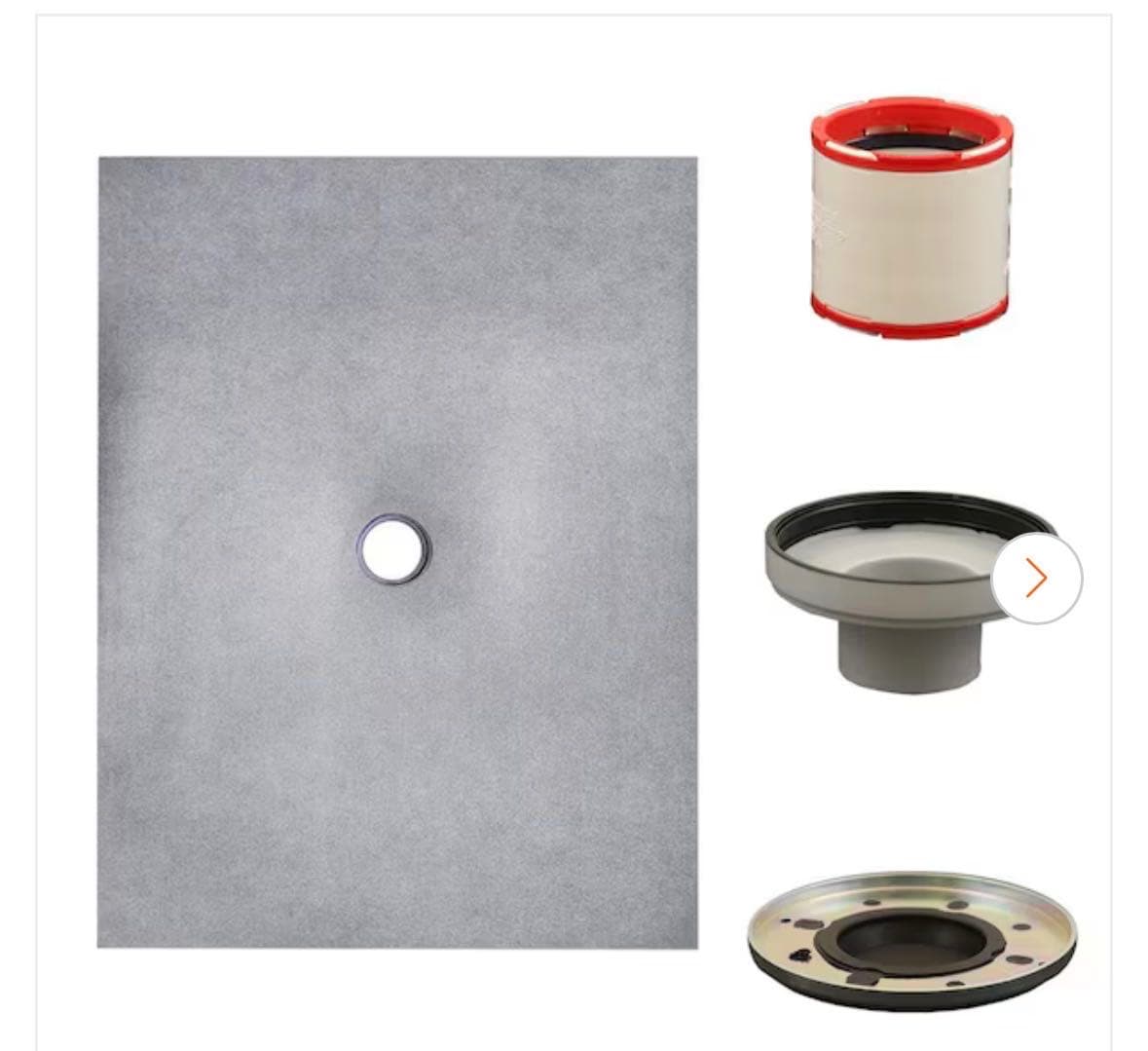 Shower base/pan 36x48 in 2